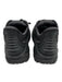 Hoka Shoe Size 9.5 Black Synthetic Running Bungee Laces Platform Sneakers Black / 9.5