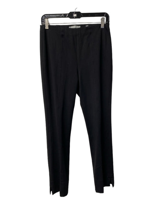 Vince Size M Black Viscose Pull on Skinny Ankle Darted Seam Detail Pants Black / M