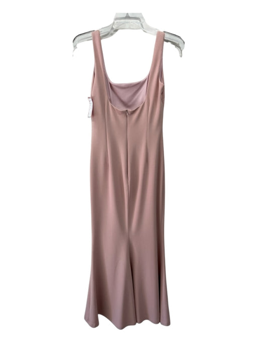 Katie May Size 4 Blush Pink Polyester Sleeveless Darted Back Zip Gown Blush Pink / 4