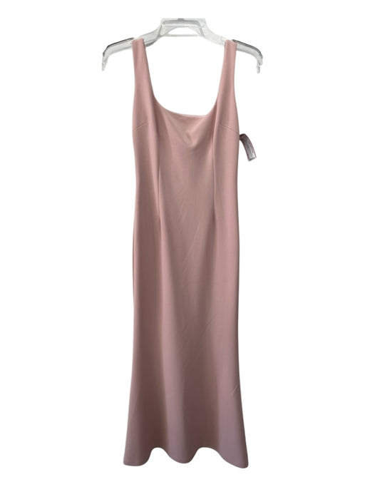 Katie May Size 4 Blush Pink Polyester Sleeveless Darted Back Zip Gown Blush Pink / 4