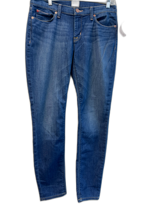 Hudson Size 29 Medium dark wash Cotton Blend Mid Rise 5 Pocket Zip Fly Jeans Medium dark wash / 29