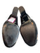 Missoni Shoe Size 8 Black Leather Upper Suede Round Toe Block heel Shoes Black / 8