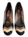 Missoni Shoe Size 8 Black Leather Upper Suede Round Toe Block heel Shoes Black / 8