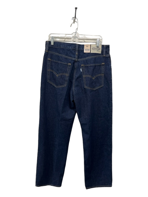 Levi's Size 31 Dark Wash Cotton Zip Fly Pockets Baggy Jeans Dark Wash / 31