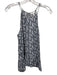 Joie Size S Gray & White Silk Abstract Print Spaghetti Strap Keyhole Back Top Gray & White / S