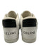 Celine Shoe Size 41 White & Black Leather Laces High Top Velcro Sneakers White & Black / 41