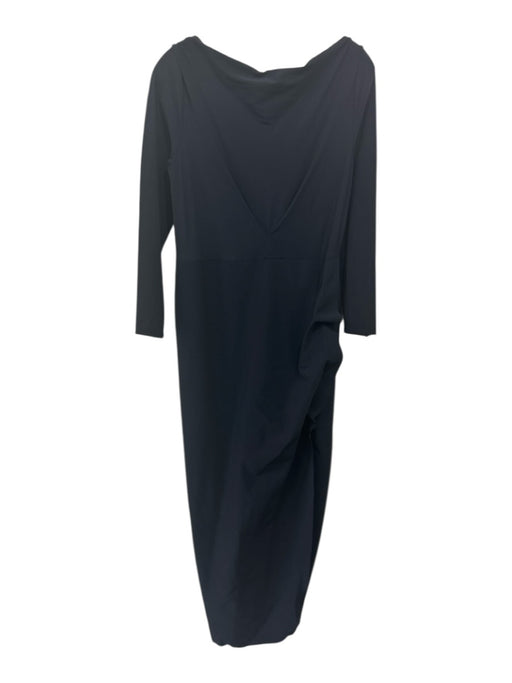 La Petite Robe Chiara Boni Size XL Black Polyamide Blend Stretch Boat Neck Gown Black / XL