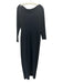 La Petite Robe Chiara Boni Size XL Black Polyamide Blend Stretch Boat Neck Gown Black / XL