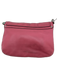 Coach Bubblegum Pink Leather Foldover Snap Closure Silver Tone Hardware Bag Bubblegum Pink / XS