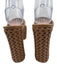 Gianvito Rossi Shoe Size 39 Tan Brown Leather & Raffia Woven Platform Sandals Tan Brown / 39
