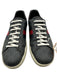 Gucci Shoe Size 9 Black Leather Guccissima Sneaker Men's Shoes Black / 9