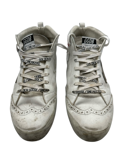 Golden Goose Shoe Size 43 White Leather Solid Sneaker Men's Shoes White / 43