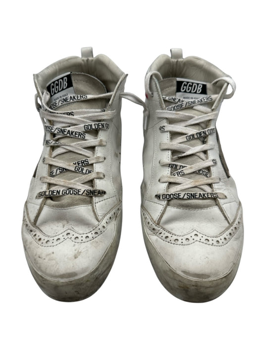 Golden Goose Shoe Size 43 White Leather Solid Sneaker Men's Shoes White / 43