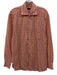 Paul Smith Size 15.5 Orange & Pink Cotton Plaid Button Up Long Sleeve Shirt Orange & Pink / 15.5