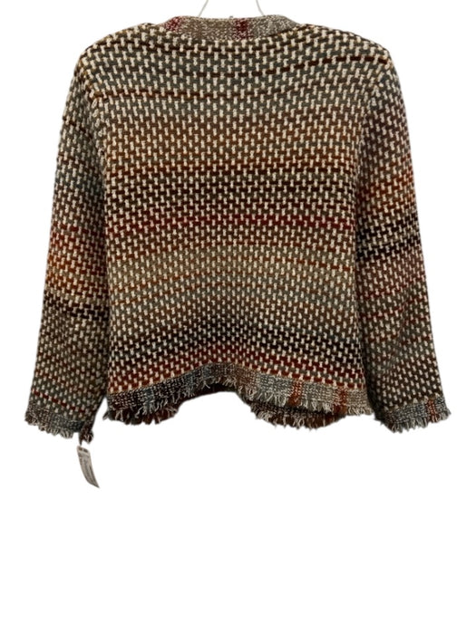 Soeur Size Est S Beige Green Wool Side Tie High Neck Side Tie Sweater Vest Beige Green / Est S
