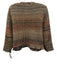 Soeur Size Est S Beige Green Wool Side Tie High Neck Side Tie Sweater Vest Beige Green / Est S
