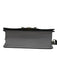 Furla Gray & Gold Pebble Leather Gold hardware Chain Strap Flap Top Bag Gray & Gold / S