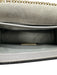 Furla Gray & Gold Pebble Leather Gold hardware Chain Strap Flap Top Bag Gray & Gold / S