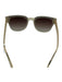 Krewe Clear & Brown Acetate Cat Eye Gradient Translucent Sunglasses Clear & Brown