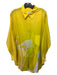 COS Size 10 Yellow Print Silk & Cotton Button Down Tulips Long Sleeve Top Yellow Print / 10