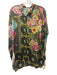 Johnny Was Size M Blue, Yellow, Pink Silk Mixed Floral Long Sleeve Top Blue, Yellow, Pink / M