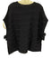 CH Carolina Herrera Size One Size Navy Blue Viscose & Polyamide Side Tie Sweater Navy Blue / One Size