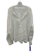 CP Shades Size M White Linen Long Sleeve 1/2 Button Oversize Shirt Top White / M