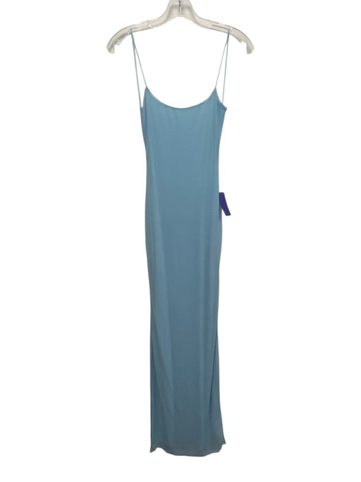 Michael Costello x Revolve Size XS Light Blue Nylon Blend Spaghetti Strap Dress Light Blue / XS