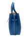 Michael Michael Kors Light Blue Leather Strap Detail Multiple Pockets Bag Light Blue / Small