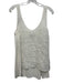 Calypso St. Barth Size L White Linen Sleeveless U Neck Tank Top White / L
