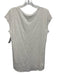 Calypso St. Barth Size S White Linen Cap Sleeve V Neck T Shirt Top White / S