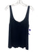 Calypso St. Barth Size L Navy Blue Linen Sleeveless U Neck Tank Top Navy Blue / L