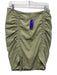 Vince Size M Sage green Polyester Blend Drawstring Ruched Side Zip Skirt Sage green / M