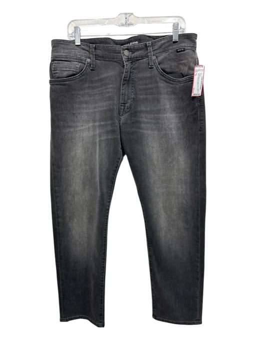 Mavi Size 34 Faded Black Cotton Blend Solid Jean Men's Pants Faded Black / 34