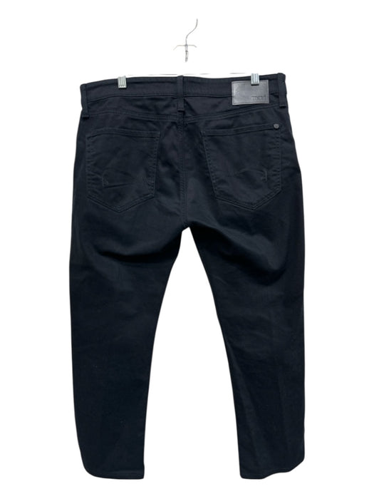 Mavi Size 34 Black Cotton Blend Solid Khaki Men's Pants Black / 34