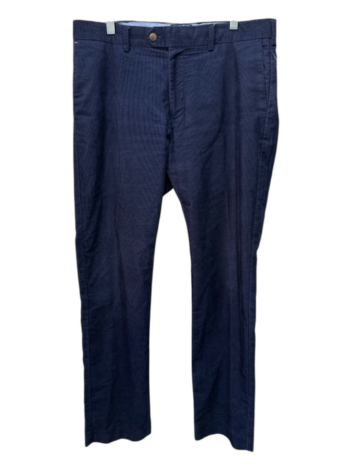 Peter Millar Size 34 Navy Cotton Blend Cordouroy Khakis Men's Pants Navy / 34
