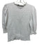 Veronica Beard Jeans Size S White Cotton Smocked 3/4 puff sleeve Ruffle Trim Top White / S