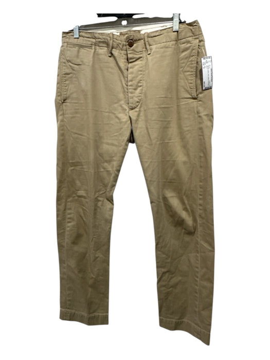 RRL Size 31 Green Cotton Solid Khakis Men's Pants 31