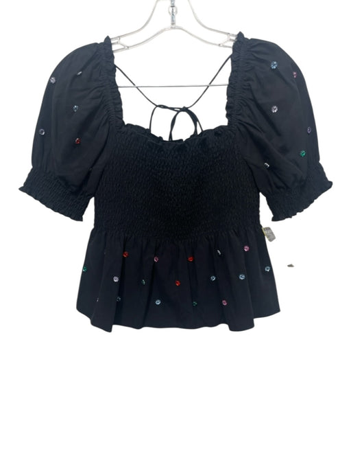 Hill House Size XS Black & Multi Lyocell Elastic & Drawstring Waist Pant Set Black & Multi / XS