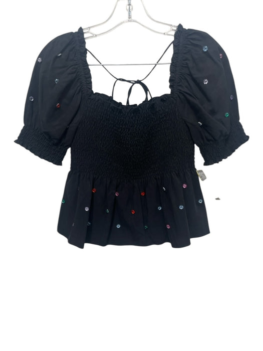 Hill House Size XS Black & Multi Lyocell Elastic & Drawstring Waist Pant Set Black & Multi / XS