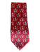 Ferragamo Red & Tan Silk Golfers Men's Ties Red & Tan