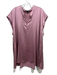 Eileen Fisher Size XL Pink Silk Blend Satin V Neck Sleeveless Top Pink / XL