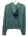 Vuori Size Est S Green Poly Blend Hood Long Sleeve Zip Up Pockets Jacket Green / Est S