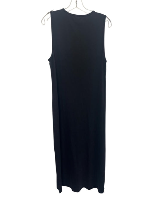 Beyond Yoga Size L Black Lyocell Sleeveless Maxi Dress Black / L