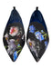 Nicholas Kirkwood Shoe Size 41 Black & Multi Satin Pointed Toe Floral Loafers Black & Multi / 41