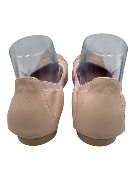 Pretty Ballerinas Shoe Size 41 Blush Pink Leather Cap Toe Ballet Flats Blush Pink / 41