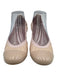 Pretty Ballerinas Shoe Size 41 Blush Pink Leather Cap Toe Ballet Flats Blush Pink / 41
