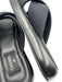Chanel Shoe Size 41 Black Leather Criss Cross CC Logo puffy Slide Sandals Black / 41