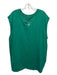 FP Movement Size L Green Cotton Sleeveless Crew Neck Top Green / L