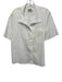 Rachel Comey Size M White Cotton Short Sleeve Button Up Cutout Back Shirt Top White / M